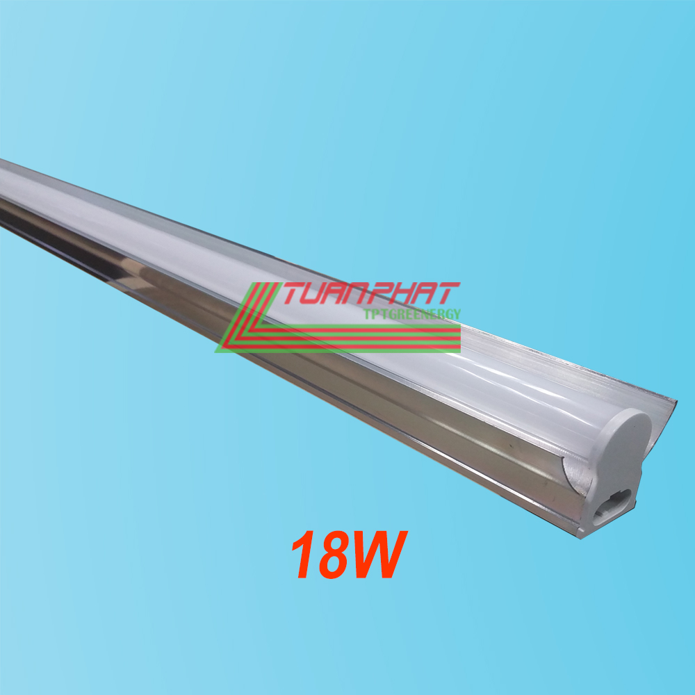 Led T5 Đơn Có Chóa  Tích Hợp 18W